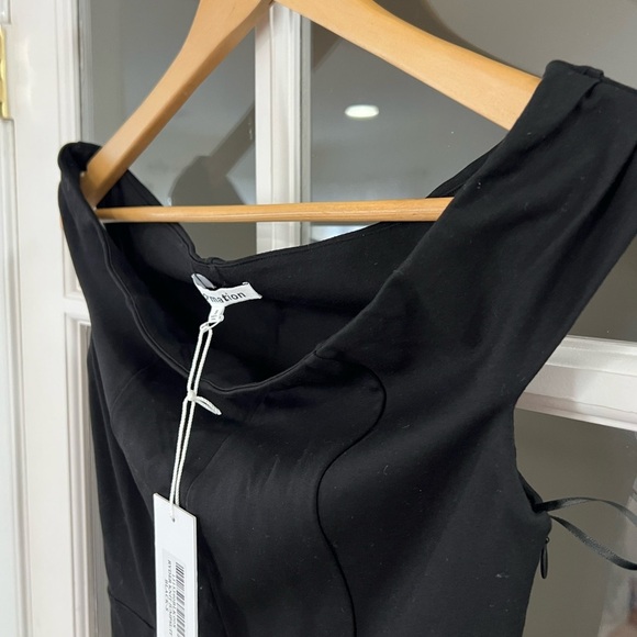 Reformation Ryden Knit Jumpsuit - Size S - NWT - black - Picture 6 of 9